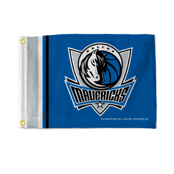 Dallas Mavericks Stripes Utility Flag - Double Sided