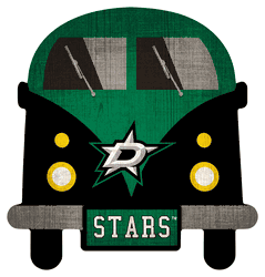 Dallas Stars 12" Team Bus Sign