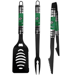 Dallas Stars 3 pc Black Tailgater BBQ Set