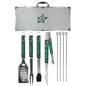 Dallas Stars 8 pc Logo BBQ Set