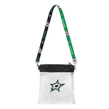 Dallas Stars Clear Pattern Strap Bag