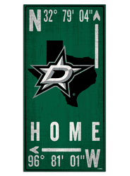 Dallas Stars Coordinate 6x12 Sign