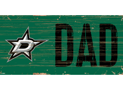 Dallas Stars DAD 6x12 Sign