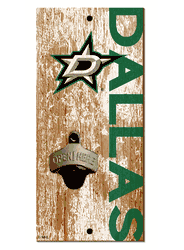Dallas Stars Distressed Bottle Opener