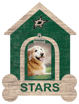 Dallas Stars Dog Bone House Clip Frame