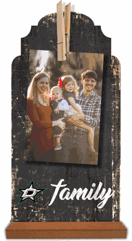 Dallas Stars Family Clothespin 6x12
