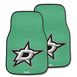 Dallas Stars Front Carpet Car Mat Set - 2 Pieces