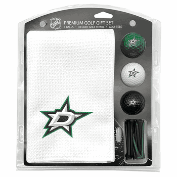 Dallas Stars Microfiber Towel Gift Set - 16 x 40 (White)