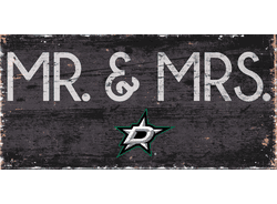 Dallas Stars Mr. & Mrs. Sign