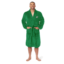 Dallas Stars NHL L/XL Silk Touch Bathrobe 26x47 Inches