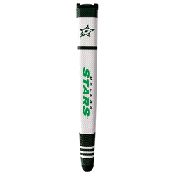 Dallas Stars Putter Grip (White with colored stripes)