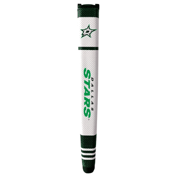 Dallas Stars Putter Grip (White with colored stripes)