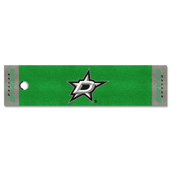 Dallas Stars Putting Green Mat - 1.5ft. x 6ft.