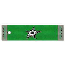 Dallas Stars Putting Green Mat - 1.5ft. x 6ft.