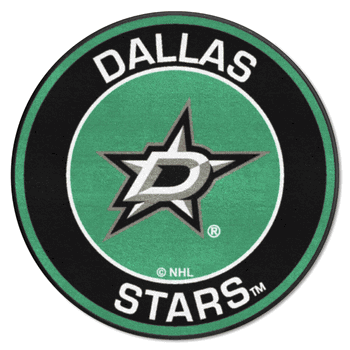 Dallas Stars Roundel Rug - 27in. Diameter