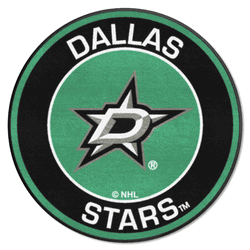 Dallas Stars Roundel Rug - 27in. Diameter