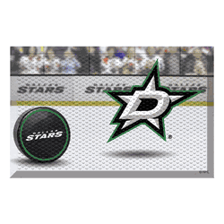 Dallas Stars Rubber Scraper Door Mat