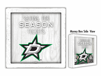 Dallas Stars Saving for Tickets Money Box
