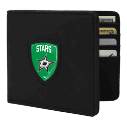 Dallas Stars Shield Wallet - Black
