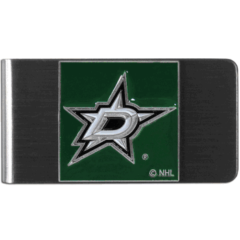 Dallas Stars Steel Money Clip