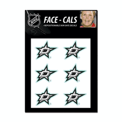 Dallas Stars Tattoo Face Cals