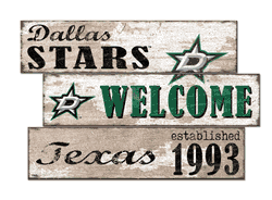 Dallas Stars Welcome 3 Plank