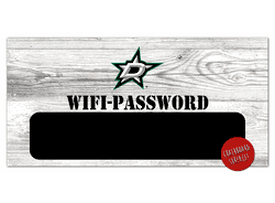 Dallas Stars Wifi Password 6x12 Sign