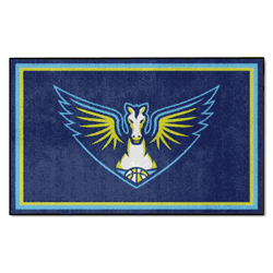 Dallas Wings 4ft. x 6ft. Plush Area Rug