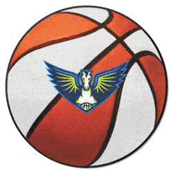 Dallas Wings Basketball Rug - 27in. Diameter