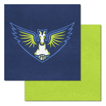 Dallas Wings Team Carpet Tiles - 45 Sq Ft.