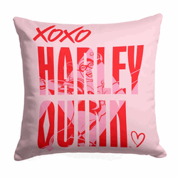 DC Comics Harleys Love Throw Pillow 18 x 18 inches