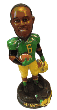 De'Anthony Thomas Oregon Ducks Black Mamba Bobble HeadDoll #/300 Exclusive to Carroll's Sports Cove