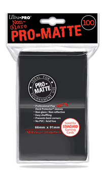 Deck Protectors - Pro-Matte Black (100 per pack)