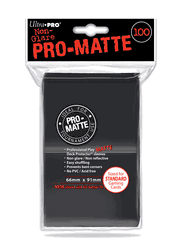 Deck Protectors - Pro-Matte Black (100 per pack)