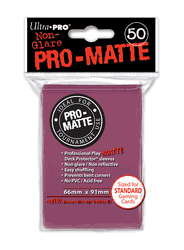 Deck Protectors, Pro Matte - Blackberry - 50ct