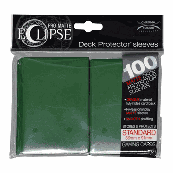 Deck Protectors - Pro Matte - Eclipse Forest Green (100 Per Pack)