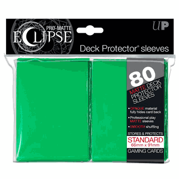 Deck Protectors - Pro Matte - Eclipse Green (8 packs per display)