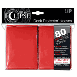 Deck Protectors - Pro Matte - Eclipse Red (8 packs per display)
