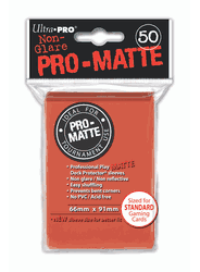 Deck Protectors - Pro-Matte - Peach (One Pack of 50)