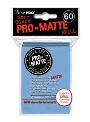 Deck Protectors - Pro Matte - Small Size - Light Blue (One Pack of 60)