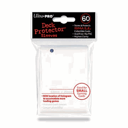 Deck Protectors - Small Size - White (One Pack of 60)