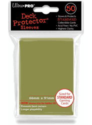 Deck Protectors, Solid - Gold - 50ct