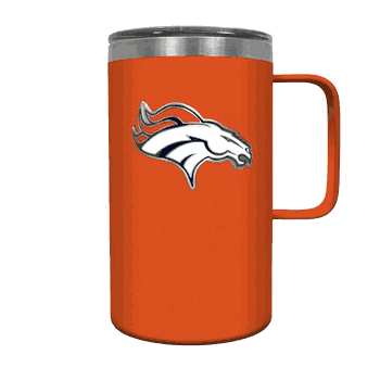 Denver Broncos 18oz Hustle Travel Mug