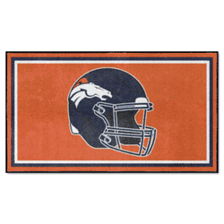 Denver Broncos 3ft. x 5ft. Plush Area Rug