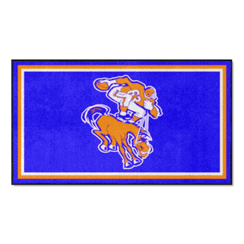 Denver Broncos 3ft. x 5ft. Plush Area Rug, NFL Vintage