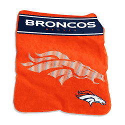 Denver Broncos 60x80 Raschel Throw