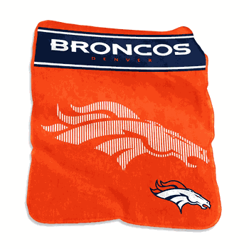 Denver Broncos 60x80 Raschel Throw