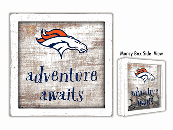 Denver Broncos Adventure Awaits Money Box