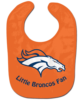 Denver Broncos All Pro Little Fan Baby Bib