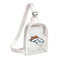 Denver Broncos Clear Mini Sling Stadium Bag